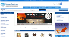 Desktop Screenshot of exportersinquiry.com